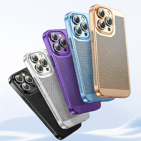 Ultra Slim Heat Dissipation iPhone Case with Electroplated Finish – Buy 2 & Save 20% OFF