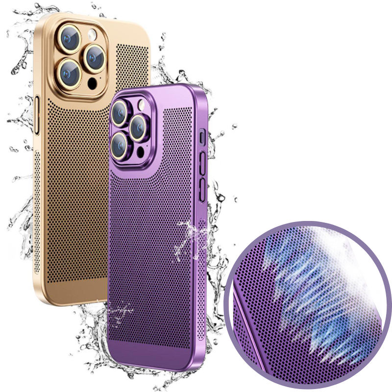 Ultra Slim Heat Dissipation iPhone Case with Electroplated Finish – Buy 2 & Save 20% OFF