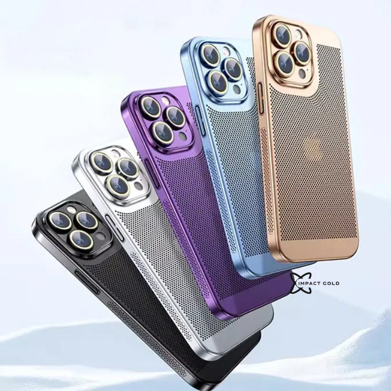 Ultra Slim Heat Dissipation iPhone Case with Electroplated Finish – Buy 2 & Save 20% OFF