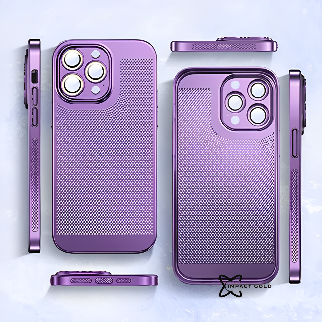 Ultra Slim Heat Dissipation iPhone Case with Electroplated Finish – Buy 2 & Save 20% OFF