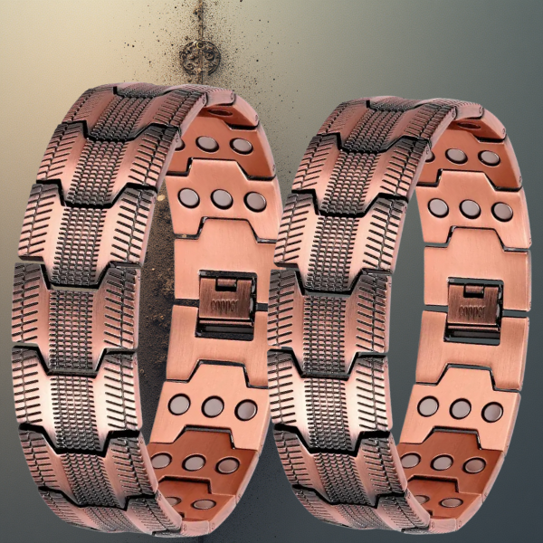 Copper magnetic bracelet — Helps relieve fatigue and supports the body’s natural circulation