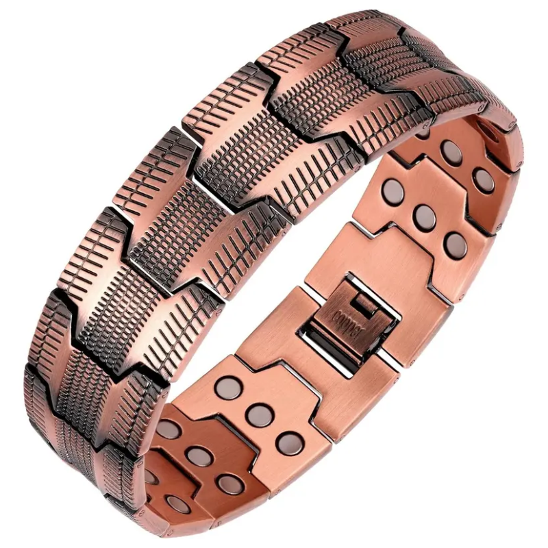 Copper magnetic bracelet — Helps relieve fatigue and supports the body’s natural circulation
